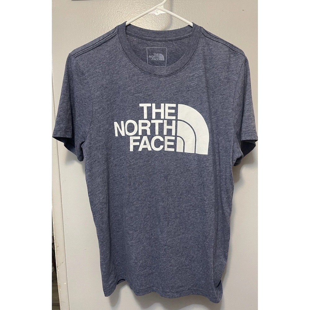 The Northface Blue T-shirt men's Size Medium Lightweight Classic Fit